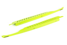 Load image into Gallery viewer, PERRIN 08-14 Subaru WRX/STI / 08-11 Impreza Fender Shroud Set - Neon Yellow - Back View