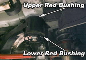 PERRIN 08-14 Subaru WRX/STI / 08-11 Impreza Rear Subframe Lockdown System - Main Product View