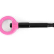 Load image into Gallery viewer, PERRIN 08-14 Subaru WRX/STI (Hatchback) Tow Hook Kit (Rear) - Hyper Pink - Back View