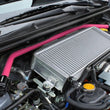 Load image into Gallery viewer, PERRIN 08-14 WRX/STI/Impreza / 14-18 Forester / 13-17 Crosstrek / 05-09 Legacy FR Strut Brace - Pink - Additional View 5