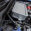 Load image into Gallery viewer, PERRIN 08-14 WRX/STI/Impreza / 14-18 Forester / 13-17 Crosstrek / 05-09 Legacy FR Strut Brace - Blk - Side View