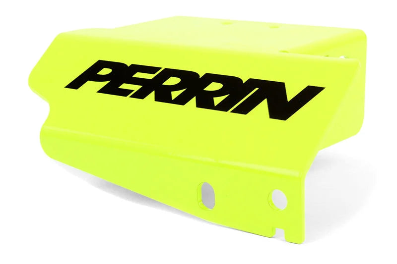 PERRIN 08-21 Subaru STI Boost Control Solenoid Cover - Neon Yellow - Side View