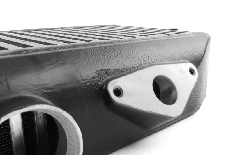 PERRIN 08-21 Subaru STI Top Mount Intercooler (TMIC) - Black - Main Product View