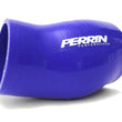 Load image into Gallery viewer, PERRIN 08-21 Subaru WRX / 09-18 Forester XT / 05-09 LGT &amp; OBXT Intercooler Coupler Kit - Blue - Side View