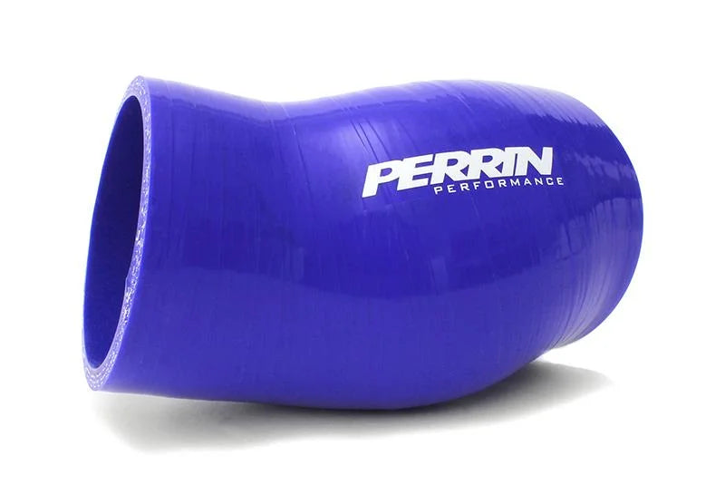 PERRIN 08-21 Subaru WRX / 09-18 Forester XT / 05-09 LGT & OBXT Intercooler Coupler Kit - Blue - Side View