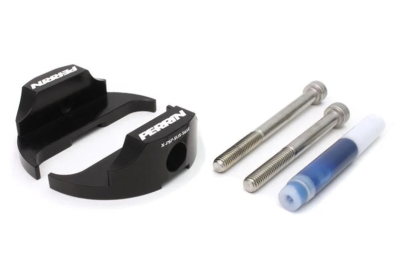 PERRIN 08-25 Subaru WRX / 04-25 Impreza / 20-25 Outback / 13-25 Crosstrek Steering Dampener Lockdown - Main Product View