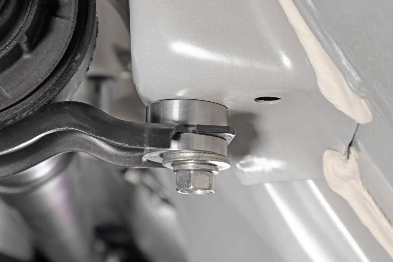 PERRIN 08-25 Subaru WRX / 08-21 STI / 13-25 BRZ GR86 / 05-25 OBXT Driveshaft Carrier Bushings - Side View