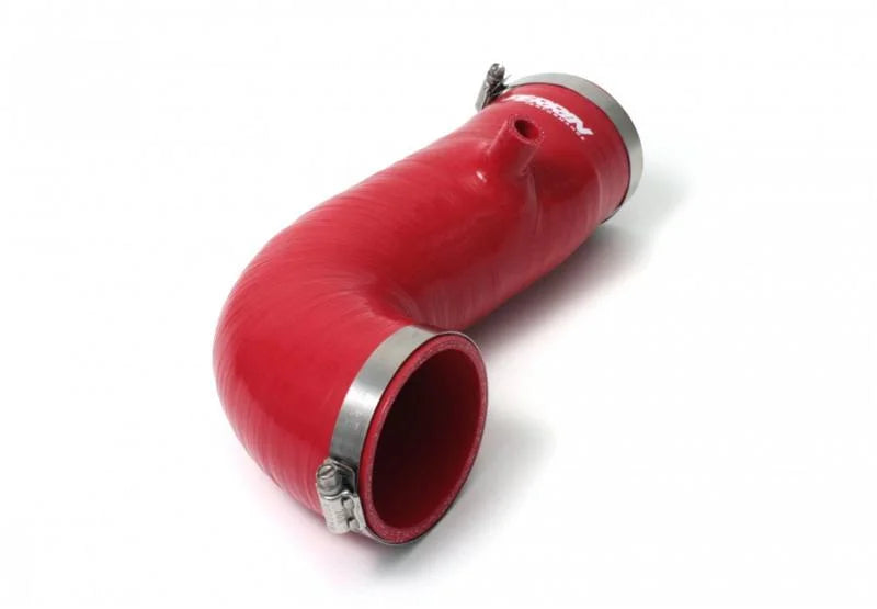 PERRIN 13-16 Subaru BRZ/Toyota FR-S (Manual & Auto) 17-20 BRZ/86 (Auto Only) Inlet Hose - Red - Side View