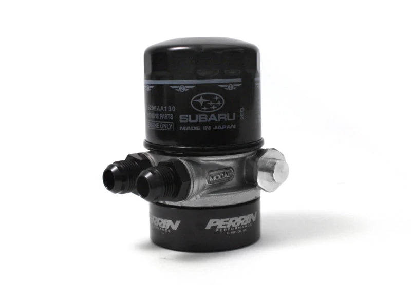 PERRIN 13-20 Subaru BRZ / Scion FR-S / Toyota 86 Engine Oil Cooler Full Kit - Side View