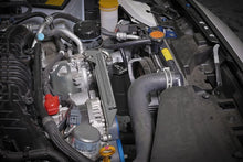 Load image into Gallery viewer, PERRIN 13-25 Subaru BRZ / 04-21 Subaru STI / 02-25 Subaru WRX Coolant Overflow Tank - Black - Side View