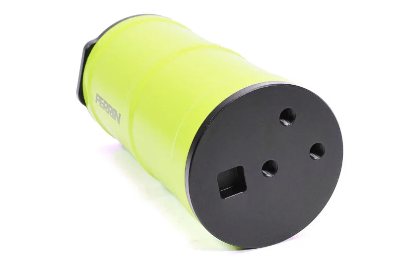 PERRIN 13-25 Subaru BRZ / 04-21 Subaru STI / 02-25 Subaru WRX Coolant Overflow Tank - Neon Yellow - Additional View 7