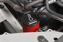Load image into Gallery viewer, PERRIN 13-25 Subaru BRZ / 04-21 Subaru STI / 02-25 Subaru WRX Coolant Overflow Tank - Red - Side View
