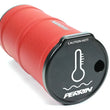 Load image into Gallery viewer, PERRIN 13-25 Subaru BRZ / 04-21 Subaru STI / 02-25 Subaru WRX Coolant Overflow Tank - Red - Back View
