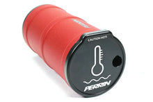Load image into Gallery viewer, PERRIN 13-25 Subaru BRZ / 04-21 Subaru STI / 02-25 Subaru WRX Coolant Overflow Tank - Red - Back View