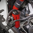 Load image into Gallery viewer, PERRIN 13-25 Subaru BRZ / 04-21 Subaru STI / 02-25 Subaru WRX Coolant Overflow Tank - Red - Additional View 5