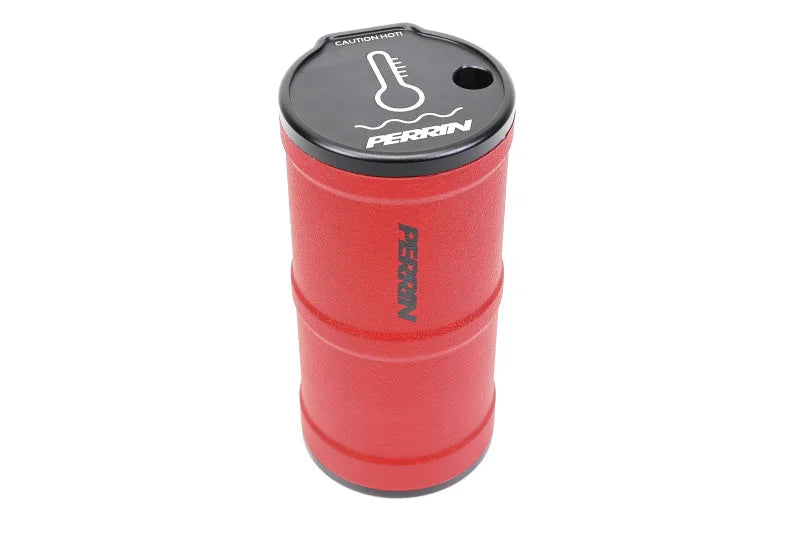 PERRIN 13-25 Subaru BRZ / 04-21 Subaru STI / 02-25 Subaru WRX Coolant Overflow Tank - Red - Additional View 7