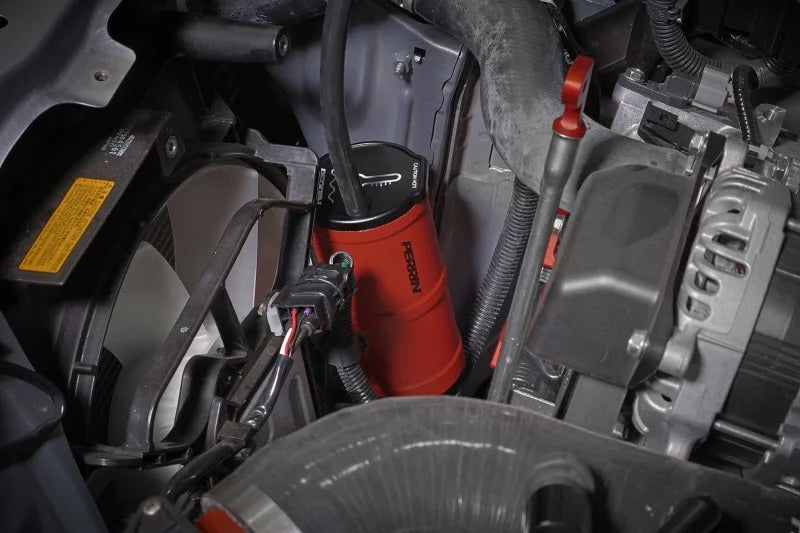 PERRIN 13-25 Subaru BRZ / 04-21 Subaru STI / 02-25 Subaru WRX Coolant Overflow Tank - Red - Additional View 8