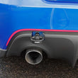 Load image into Gallery viewer, PERRIN 13-25 Subaru BRZ / 13-20 Scion FRS &amp; Toyota 86 / 22-25 GR86 Tow Hook Kit (Rear) - Black - Side View