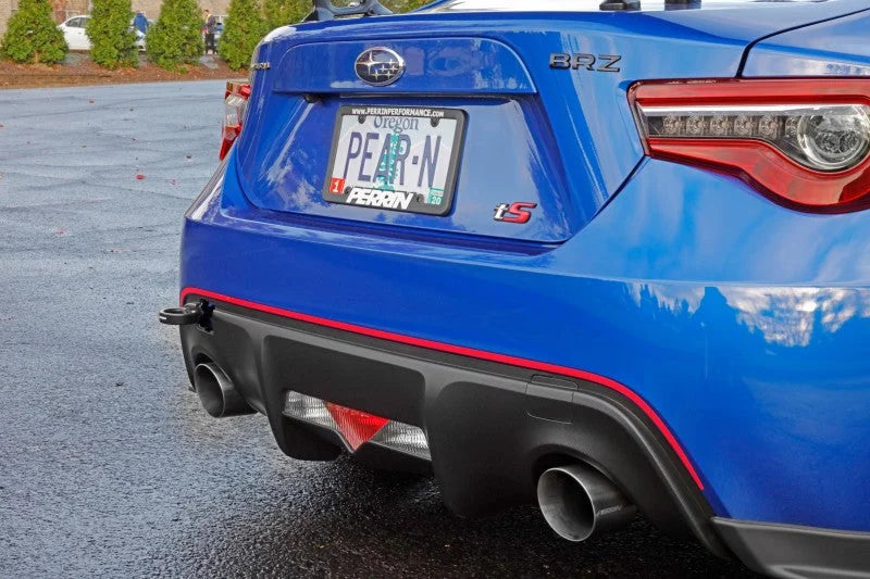 PERRIN 13-25 Subaru BRZ / 13-20 Scion FRS & Toyota 86 / 22-25 GR86 Tow Hook Kit (Rear) - Black - Additional View 6