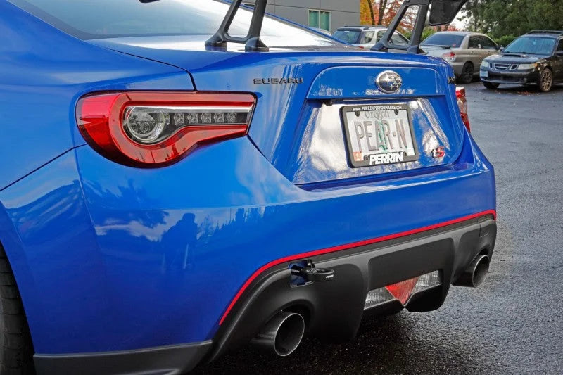 PERRIN 13-25 Subaru BRZ / 13-20 Scion FRS & Toyota 86 / 22-25 GR86 Tow Hook Kit (Rear) - Black - Additional View 9
