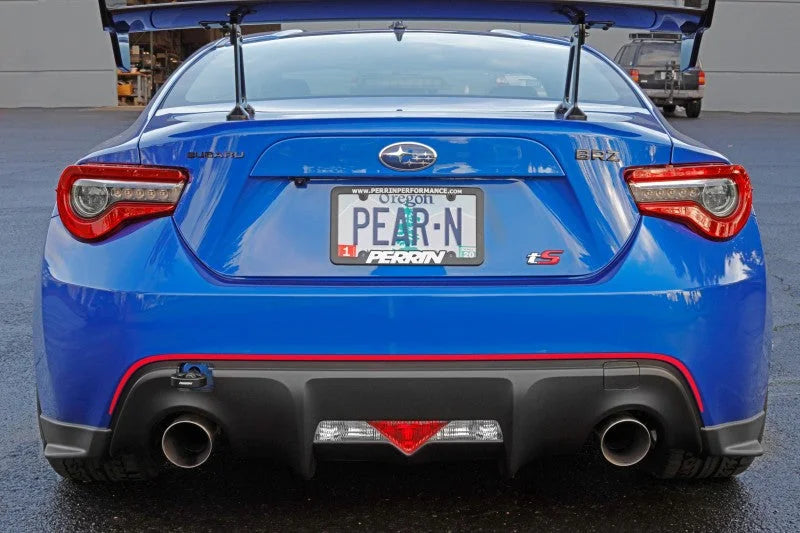 PERRIN 13-25 Subaru BRZ / 13-20 Scion FRS & Toyota 86 / 22-25 GR86 Tow Hook Kit (Rear) - Black - Additional View 10