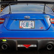 Load image into Gallery viewer, PERRIN 13-25 Subaru BRZ / 13-20 Scion FRS &amp; Toyota 86 / 22-25 GR86 Tow Hook Kit (Rear) - Neon Yellow - Side View
