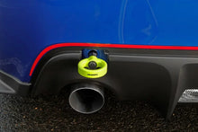Load image into Gallery viewer, PERRIN 13-25 Subaru BRZ / 13-20 Scion FRS &amp; Toyota 86 / 22-25 GR86 Tow Hook Kit (Rear) - Neon Yellow - Back View