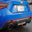 Load image into Gallery viewer, PERRIN 13-25 Subaru BRZ / 13-20 Scion FRS &amp; Toyota 86 / 22-25 GR86 Tow Hook Kit (Rear) - Red - Back View