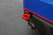 Load image into Gallery viewer, PERRIN 13-25 Subaru BRZ / 13-20 Scion FRS &amp; Toyota 86 / 22-25 GR86 Tow Hook Kit (Rear) - Red - Installation View