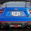 Load image into Gallery viewer, PERRIN 13-25 Subaru BRZ / 13-20 Scion FRS &amp; Toyota 86 / 22-25 GR86 Tow Hook Kit (Rear) - Red - Additional View 6