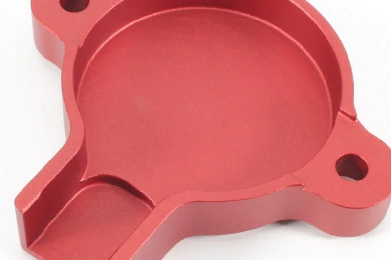 PERRIN 13-25 Subaru BRZ / Scion FR-S / Toyota 86 & GR86 Cam Solenoid Cover - Red - Side View