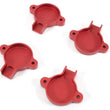 Load image into Gallery viewer, PERRIN 13-25 Subaru BRZ / Scion FR-S / Toyota 86 &amp; GR86 Cam Solenoid Cover - Red - Back View