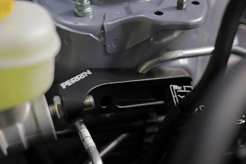 PERRIN 13-25 Subaru BRZ / Scion FR-S / Toyota 86 GR86 Master Cylinder Brace - Black - Installation View