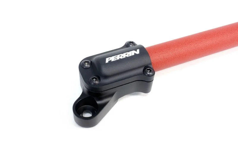 PERRIN 13-25 Subaru BRZ / Toyota GR86/86 / Scion FR-S Front Strut Brace - Red - Side View