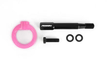 Load image into Gallery viewer, PERRIN 14-19 Subaru Forester/Ascent Tow Hook Kit (Rear) - Hyper Pink - Back View