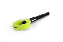 Load image into Gallery viewer, PERRIN 14-19 Subaru Forester/Ascent Tow Hook Kit (Rear) - Neon Yellow - Installation View