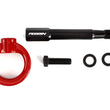 Load image into Gallery viewer, PERRIN 14-19 Subaru Forester/Ascent Tow Hook Kit (Rear) - Red - Main Product View