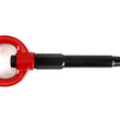 Load image into Gallery viewer, PERRIN 14-19 Subaru Forester/Ascent Tow Hook Kit (Rear) - Red - Side View