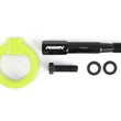 Load image into Gallery viewer, PERRIN 15-17 Subaru WRX &amp; STI / 13-17 Crosstrek / 12-16 Impreza Tow Hook Kit (Front) - Neon Yellow - Main Product View