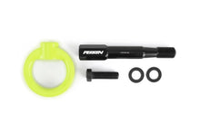 Load image into Gallery viewer, PERRIN 15-17 Subaru WRX &amp; STI / 13-17 Crosstrek / 12-16 Impreza Tow Hook Kit (Front) - Neon Yellow - Main Product View