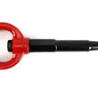 Load image into Gallery viewer, PERRIN 15-17 Subaru WRX &amp; STI / 13-17 Crosstrek / 12-16 Impreza Tow Hook Kit (Front) - Red - Back View