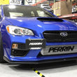 Load image into Gallery viewer, PERRIN 15-17 Subaru WRX/STI (w/FMIC ONLY) License Plate Relocation Kit - Installation View