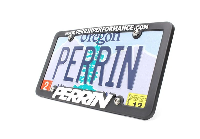PERRIN 15-17 Subaru WRX/STI (w/o FMIC) / 13-17 Crosstrek / 12-16 Impreza License Plate Reloc. Kit - Side View