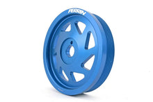 Load image into Gallery viewer, PERRIN 15-18 Subaru WRX / 13-20 BRZ / 14-18 FXT / 13-16 Crosstrek Lightened Crank Pulley - Blue - Main Product View
