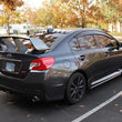 Load image into Gallery viewer, PERRIN 15-21 Subaru STI Wing Stabilizer - Black - Installation View