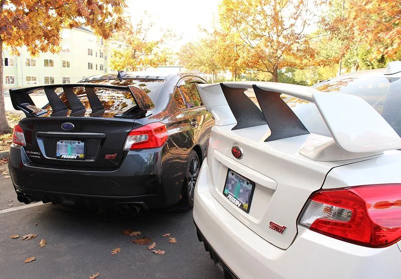 PERRIN 15-21 Subaru STI Wing Stabilizer - Black - Additional View 12
