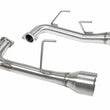 Load image into Gallery viewer, PERRIN 15-21 Subaru STI/15-25 WRX SS Dual Tip Axle Back Exhaust (Fits OE/AM Ctr Pipes) - Side View