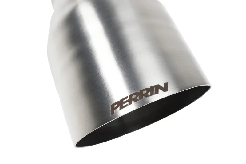 PERRIN 15-21 Subaru STI/15-25 WRX SS Dual Tip Axle Back Exhaust (Fits OE/AM Ctr Pipes) - Back View