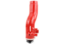 Load image into Gallery viewer, PERRIN 15-21 Subaru WRX / 14-18 Forester XT Turbo Inlet Hose 3in. w/ Turbo Adapter Flange - Red - Side View