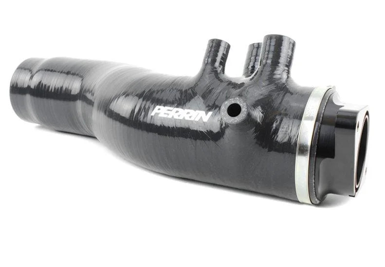 PERRIN 15-21 Subaru WRX / 14-18 Forester XT Turbo Inlet Hose 3in. w/ Turbo Adapter Flange - Black - Additional View 8